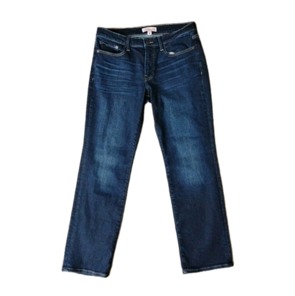Lucky Brand Denim - Lucky Brand Jeans Mid Rise Straight Sweet Women's 12/31 A Blue Dark Stretch